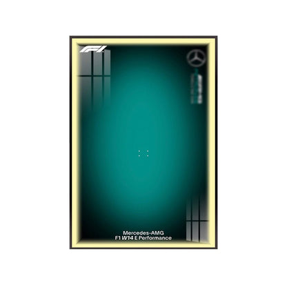 Premium Wall Display for LEGO® Mercedes - AMG F1 42171 - brickzonehub