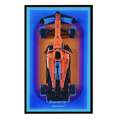 Premium Wall Display for LEGO® Technic™ McLaren F1 - brickzonehub