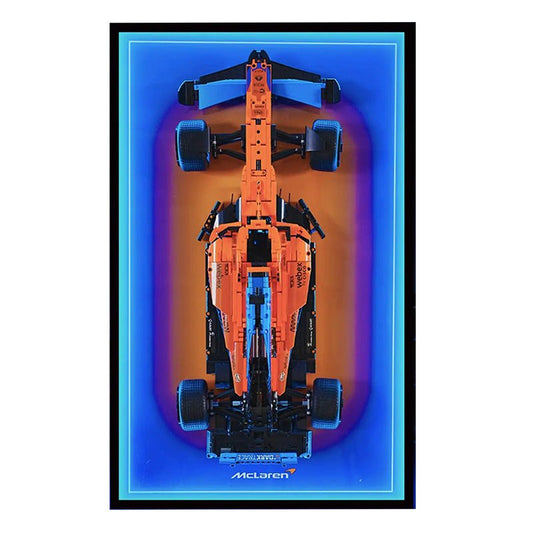Premium Wall Display for LEGO® Technic™ McLaren F1 - brickzonehub