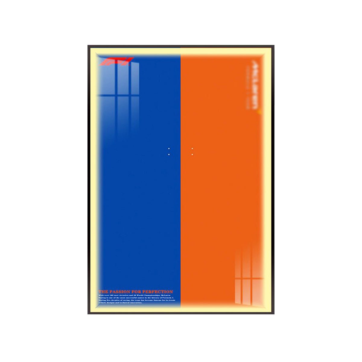 Premium Wall Display for LEGO® Technic™ McLaren F1 42141 - brickzonehub