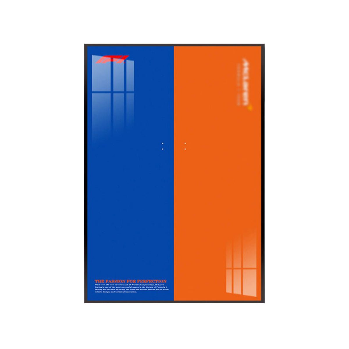 Premium Wall Display for LEGO® Technic™ McLaren F1 42141 - brickzonehub