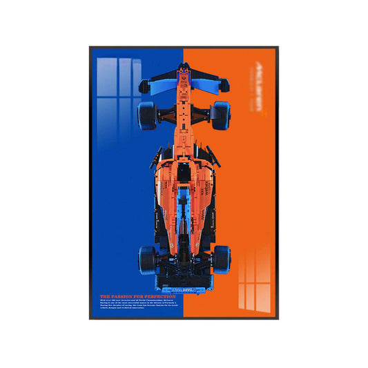 Premium Wall Display for LEGO® Technic™ McLaren F1 42141