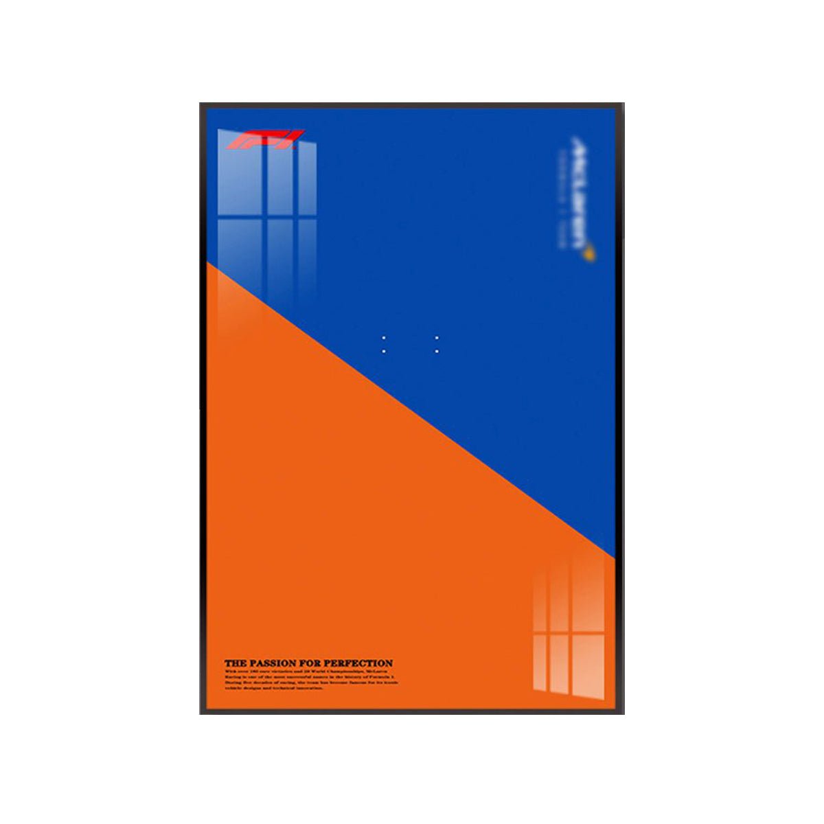 Premium Wall Display for LEGO® Technic™ McLaren F1 42141 - brickzonehub