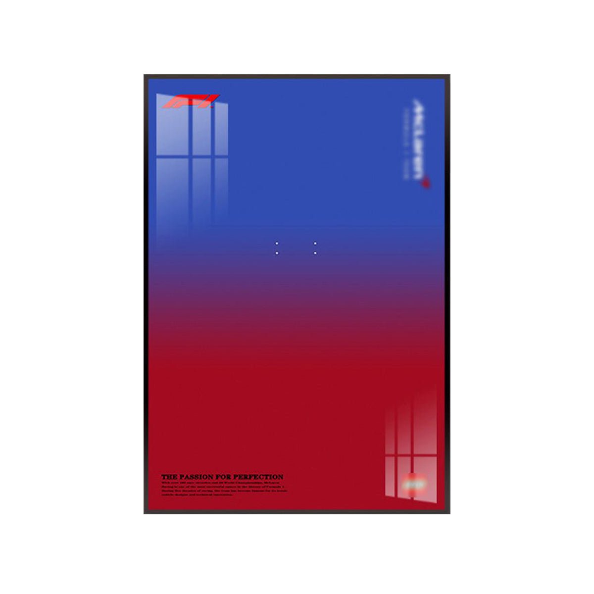 Premium Wall Display for LEGO® Technic™ McLaren F1 42141 - brickzonehub