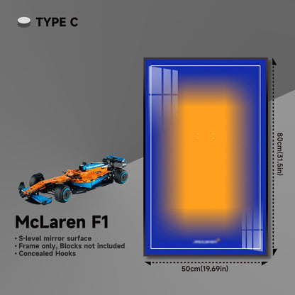 Premium Wall Display for LEGO® Technic™ McLaren F1 - brickzonehub