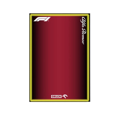Premium Wall Display Frame Compatible with Alfa Romeo F1 Car - brickzonehub