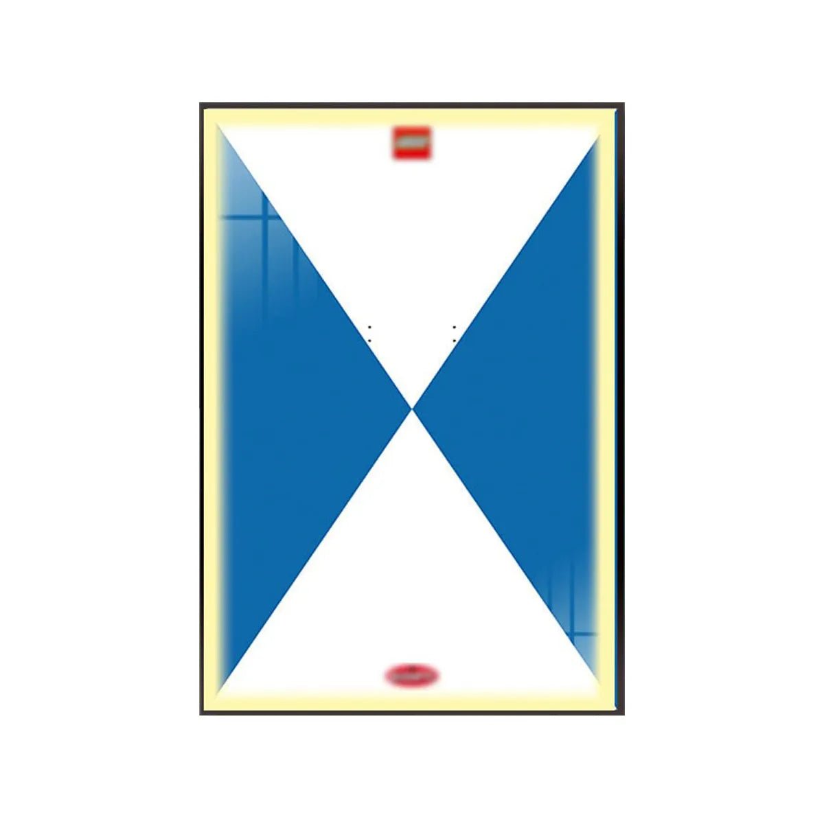 Premium Wall Display Frame for LEGO® 42083 Bugatti Chiron - brickzonehub