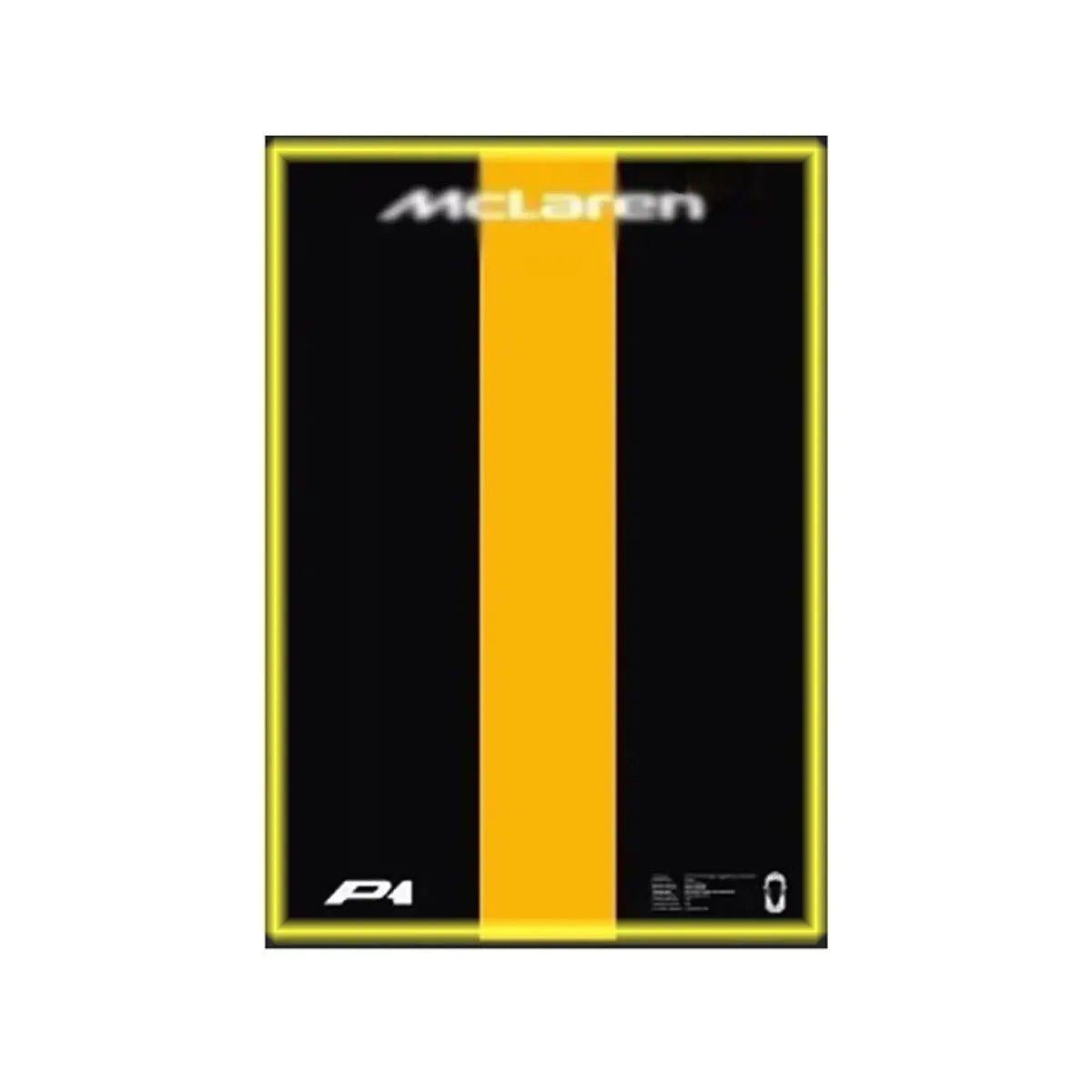 Premium Wall Display Frame for LEGO® 42172 McLaren P1 - brickzonehub