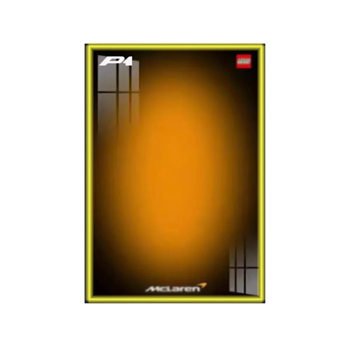 Premium Wall Display Frame for LEGO® 42172 McLaren P1 - brickzonehub