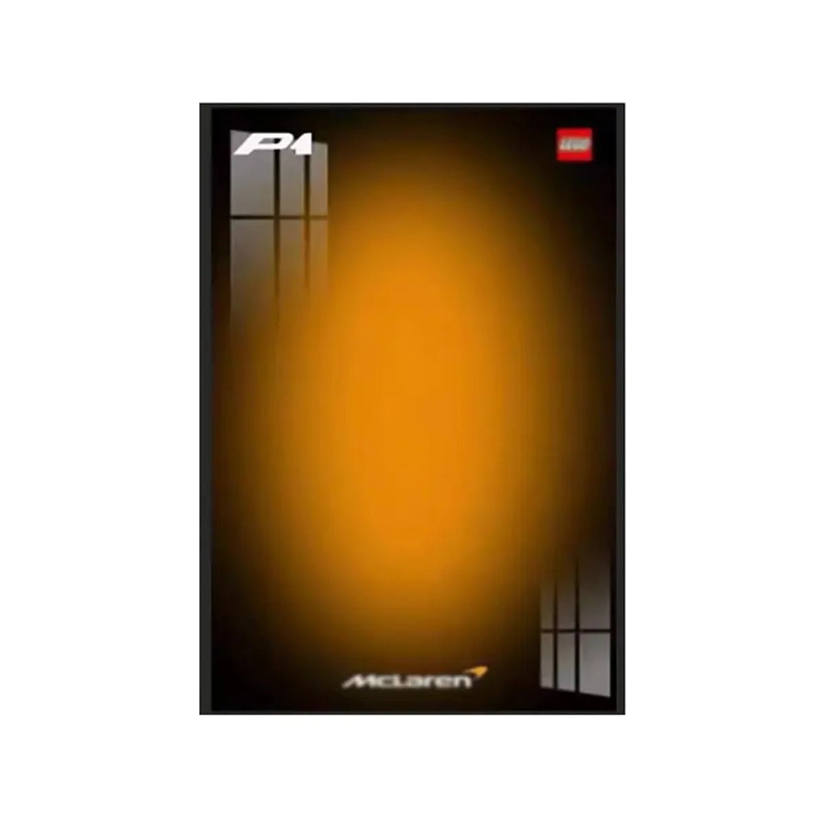 Premium Wall Display Frame for LEGO® 42172 McLaren P1 - brickzonehub