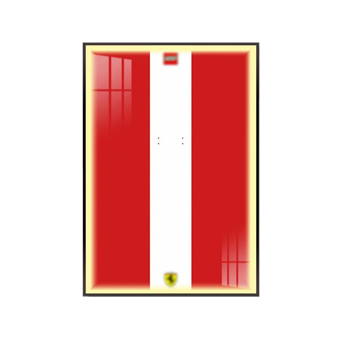 Premium Wall Display Frame for LEGO® Technic™ Ferrari Daytona SP3 42143 - brickzonehub