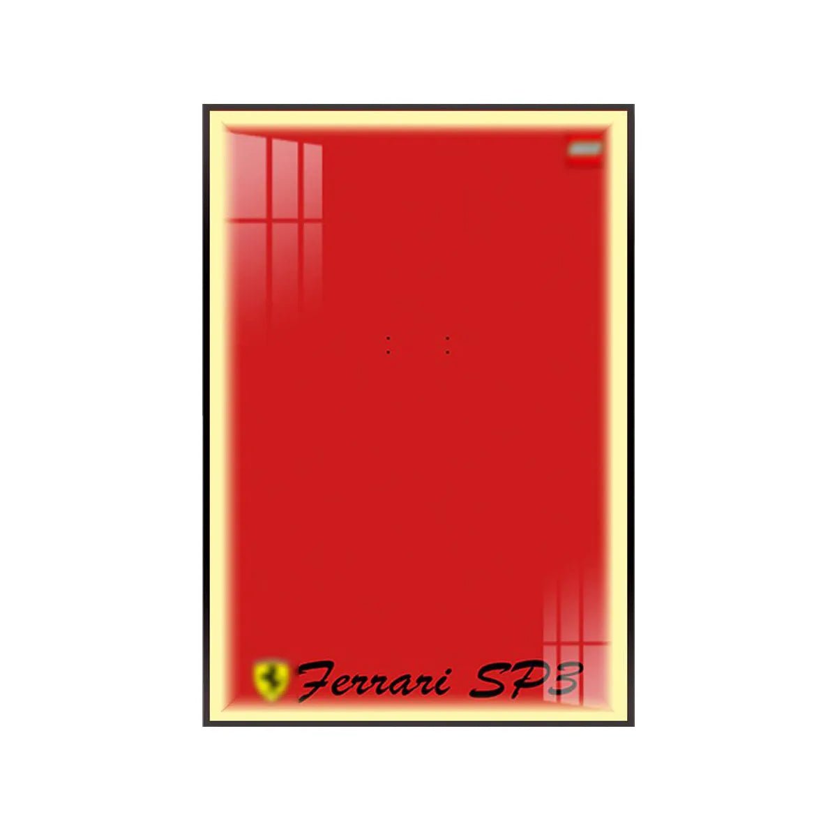 Premium Wall Display Frame for LEGO® Technic™ Ferrari Daytona SP3 42143 - brickzonehub