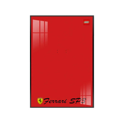 Premium Wall Display Frame for LEGO® Technic™ Ferrari Daytona SP3 42143 - brickzonehub