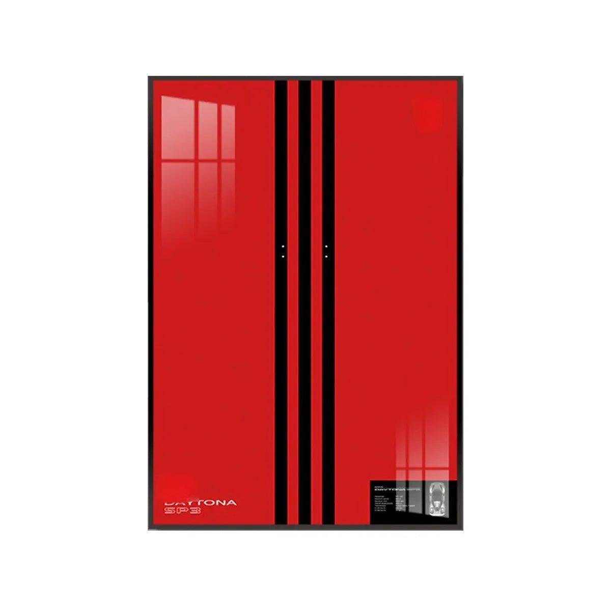 Premium Wall Display Frame for LEGO® Technic™ Ferrari Daytona SP3 42143 - brickzonehub