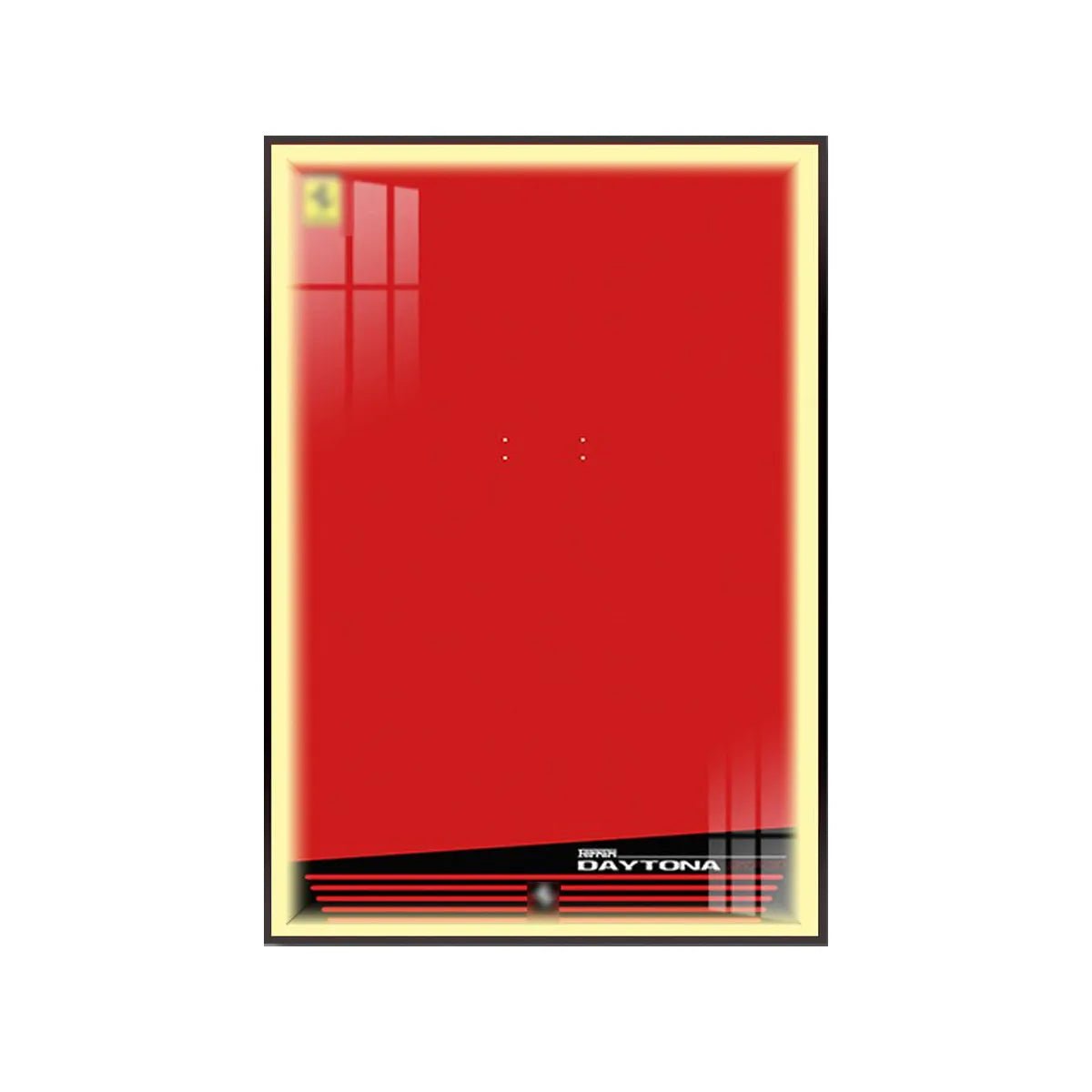 Premium Wall Display Frame for LEGO® Technic™ Ferrari Daytona SP3 42143 - brickzonehub