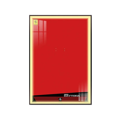 Premium Wall Display Frame for LEGO® Technic™ Ferrari Daytona SP3 42143 - brickzonehub