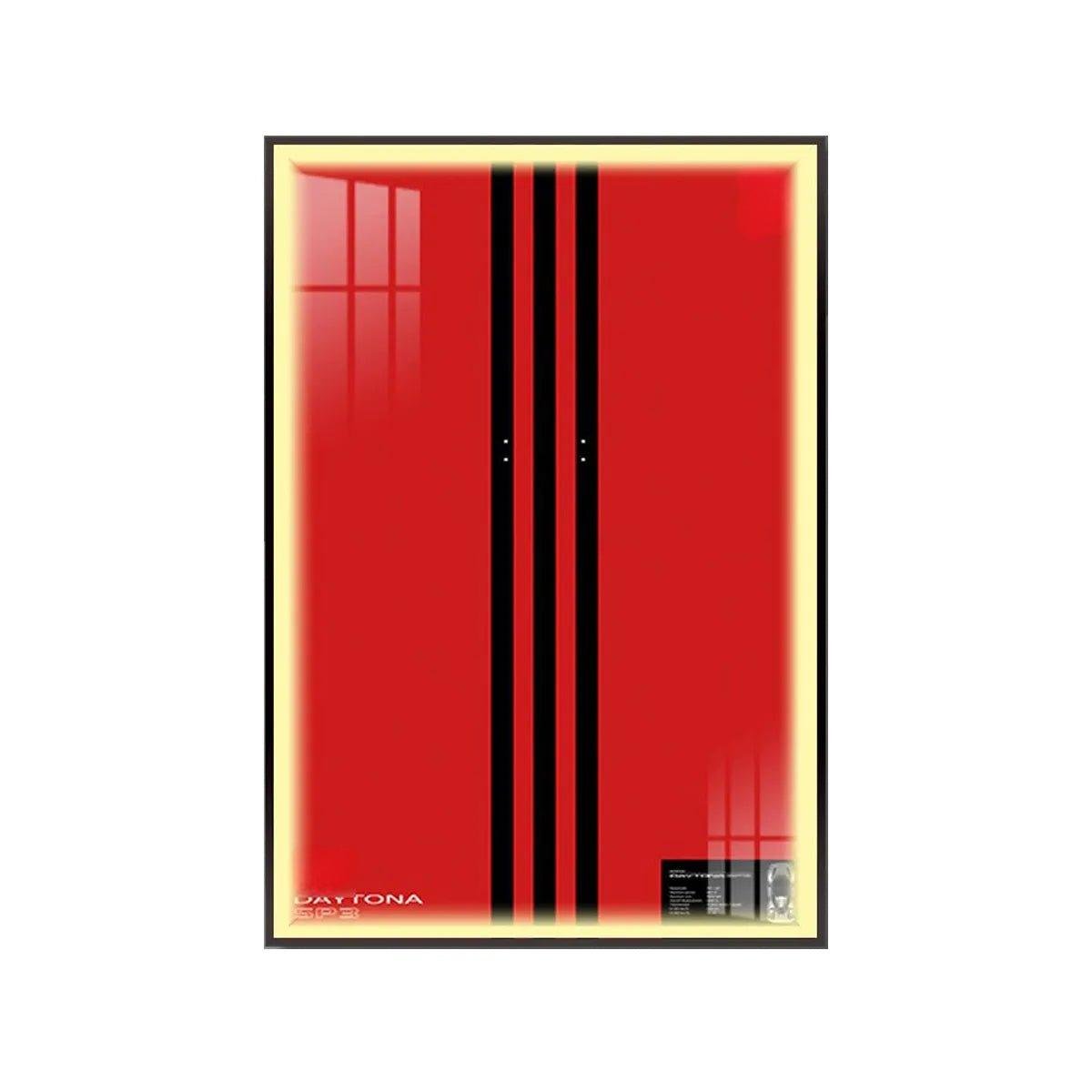 Premium Wall Display Frame for LEGO® Technic™ Ferrari Daytona SP3 42143 - brickzonehub