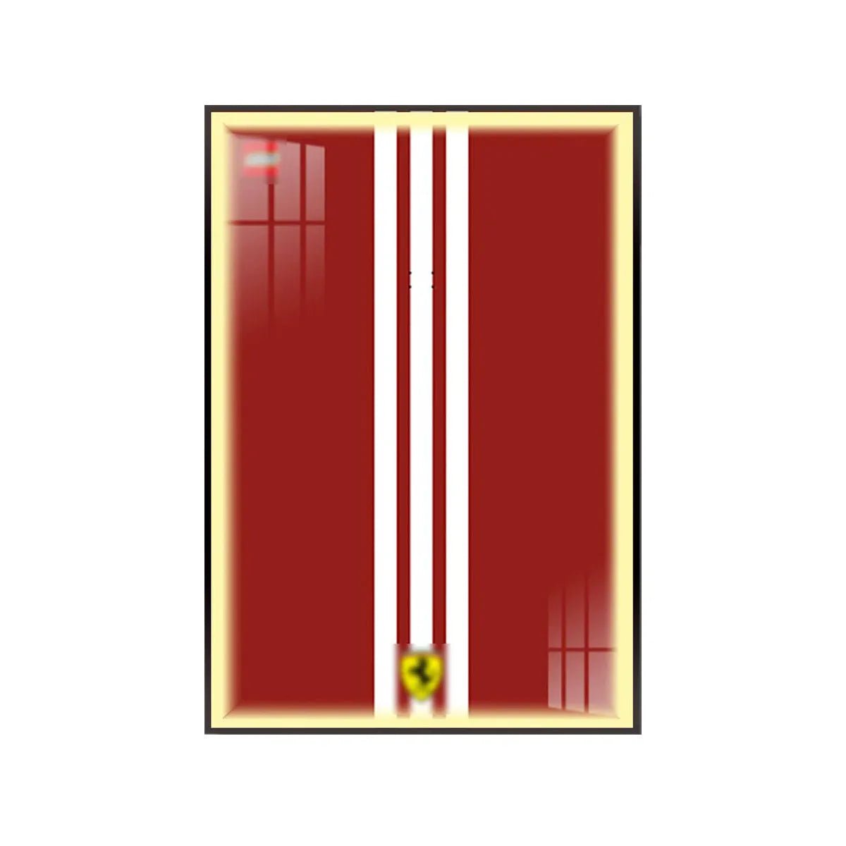 Premium Wall Mount Display Frame for LEGO® Technic™ Ferrari 488 GTE 42125 - brickzonehub