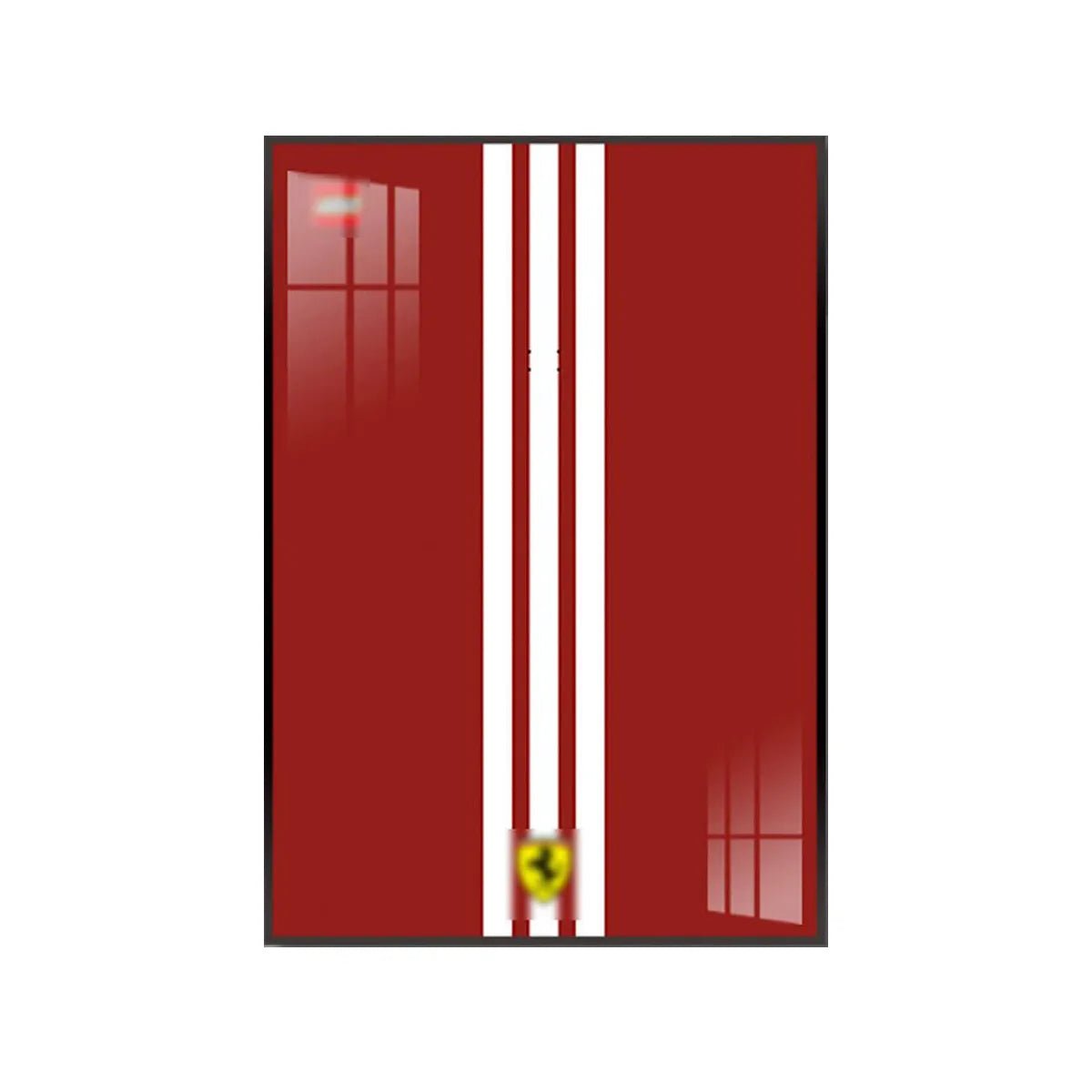 Premium Wall Mount Display Frame for LEGO® Technic™ Ferrari 488 GTE 42125 - brickzonehub