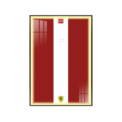 Premium Wall Mount Display Frame for LEGO® Technic™ Ferrari 488 GTE 42125 - brickzonehub