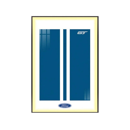 Premium Wall Mount Display Frame for LEGO® Technic™ Ford GT 42154 - brickzonehub