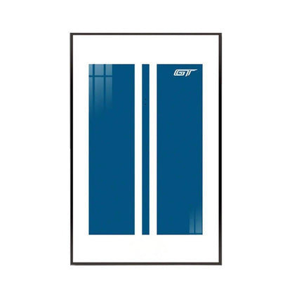 Premium Wall Mount Display Frame for LEGO® Technic™ Ford GT 42154 - brickzonehub