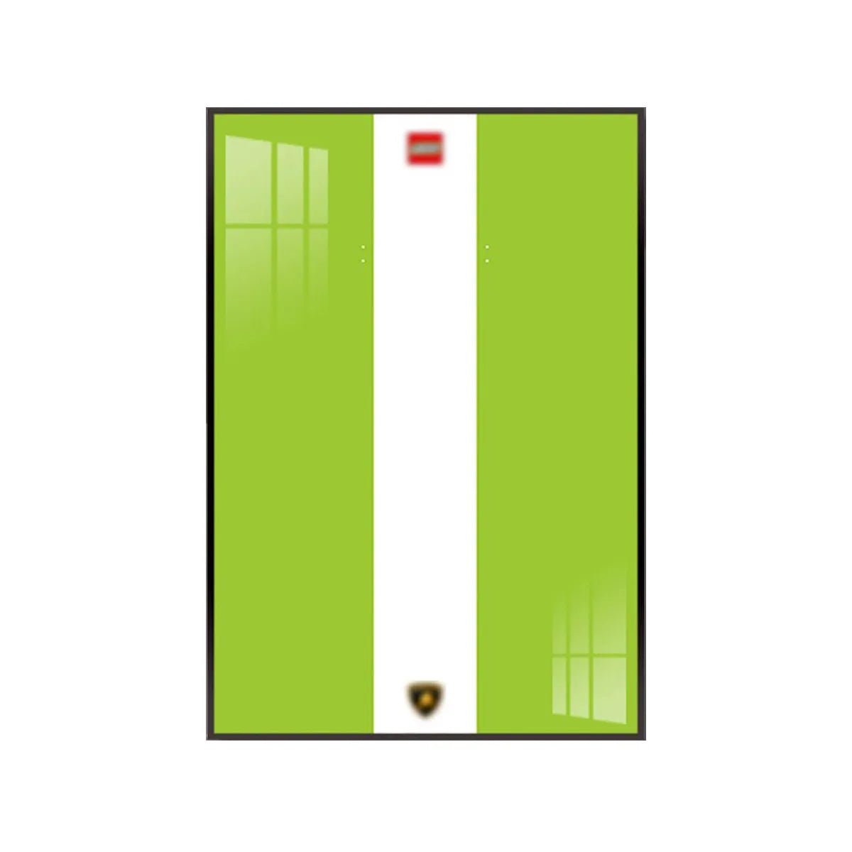 Premium Wall Mount Display Frame for LEGO® Technic™ Lamborghini Sian 42115 - brickzonehub