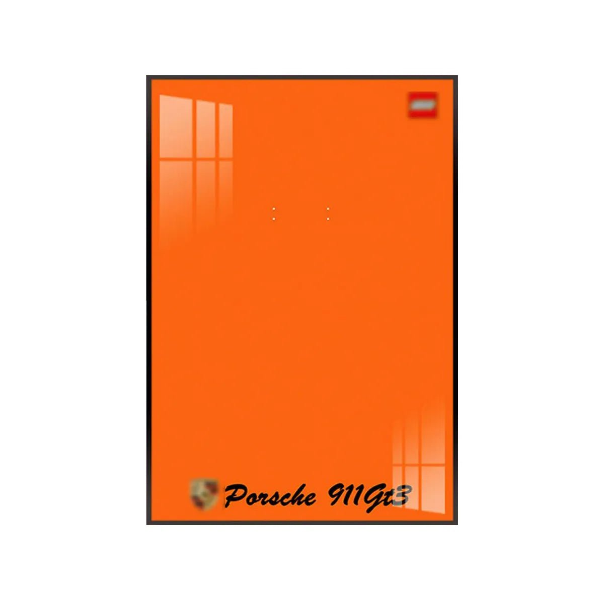 Premium Wall Mount Display Frame for LEGO® Technic™ Porsche 911 GT3 RS 42056 - brickzonehub