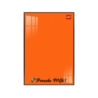 Premium Wall Mount Display Frame for LEGO® Technic™ Porsche 911 GT3 RS 42056 - brickzonehub