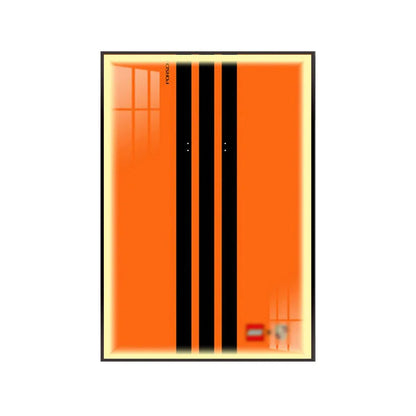 Premium Wall Mount Display Frame for LEGO® Technic™ Porsche 911 GT3 RS 42056 - brickzonehub