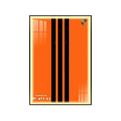 Premium Wall Mount Display Frame for LEGO® Technic™ Porsche 911 GT3 RS 42056 - brickzonehub