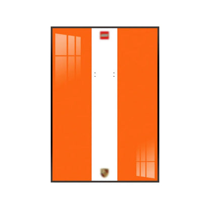 Premium Wall Mount Display Frame for LEGO® Technic™ Porsche 911 GT3 RS 42056 - brickzonehub