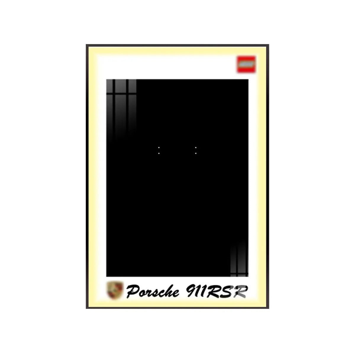 Premium Wall Mount Display Frame for LEGO® Technic™ Porsche 911 RSR 42096 - brickzonehub