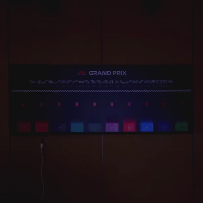 Wall-Mounted Display Frame Compatible with LEGO® Speed Champions F1 Series