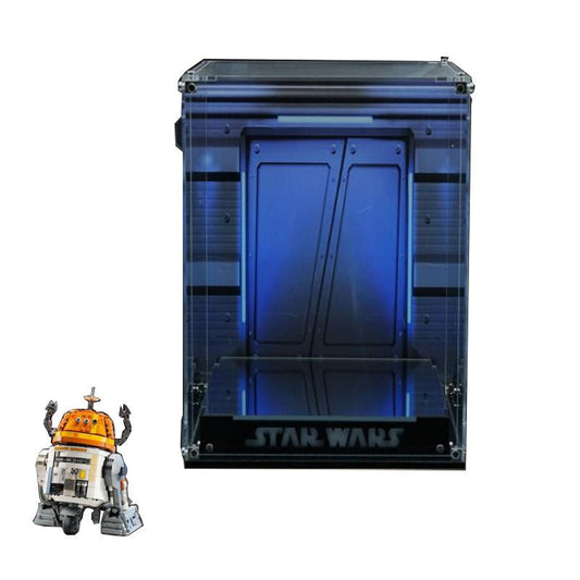 Star Wars™ C1 - 10P (Chopper) LEGO® Display – Premium Acrylic Protector Box - brickzonehub