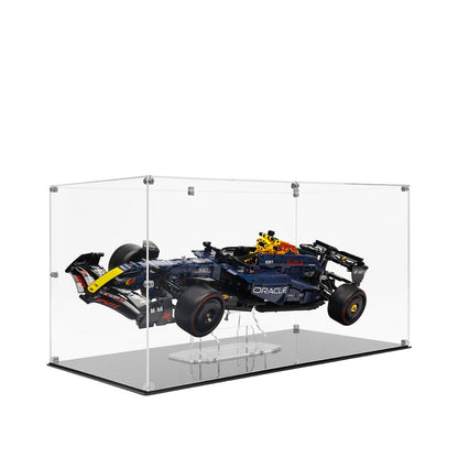 Universal Acrylic Display Case for LEGO® Technic & F1 Supercars – Floating Mount Design - brickzonehub