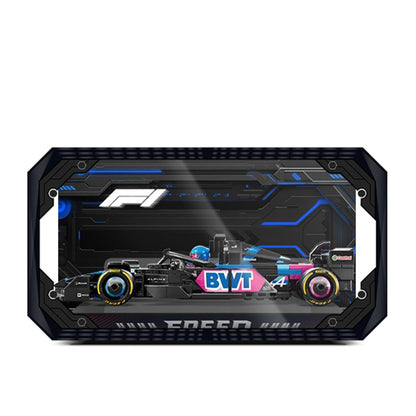 Universal Acrylic Display Case Set for F1 Model Cars - brickzonehub