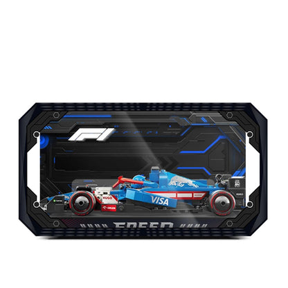 Universal Acrylic Display Case Set for F1 Model Cars - brickzonehub