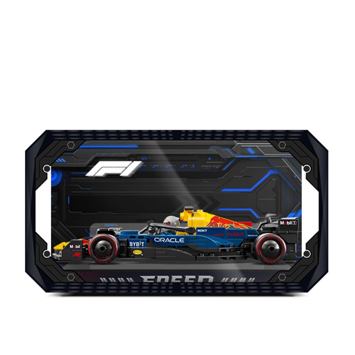Universal Acrylic Display Case Set for F1 Model Cars - brickzonehub