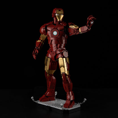 Iron Man 76344 lighting detail 2