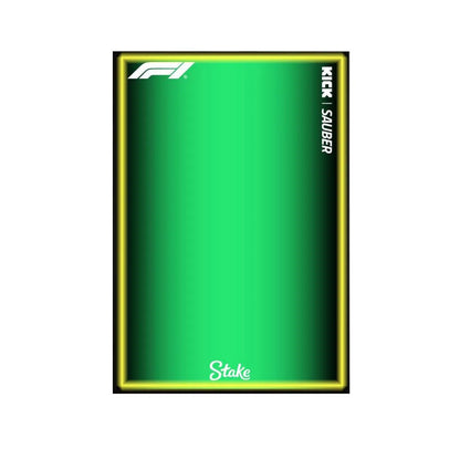 Wall Display Frame Compatible with CaDA KICK Sauber F1 C44 - brickzonehub
