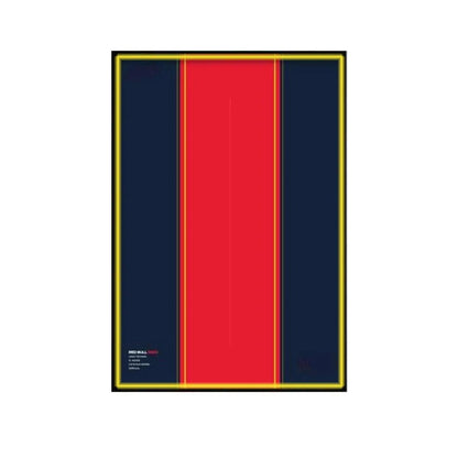 Wall Display Frame Compatible with LEGO® Red Bull RB20 42206 Style J - brickzonehub