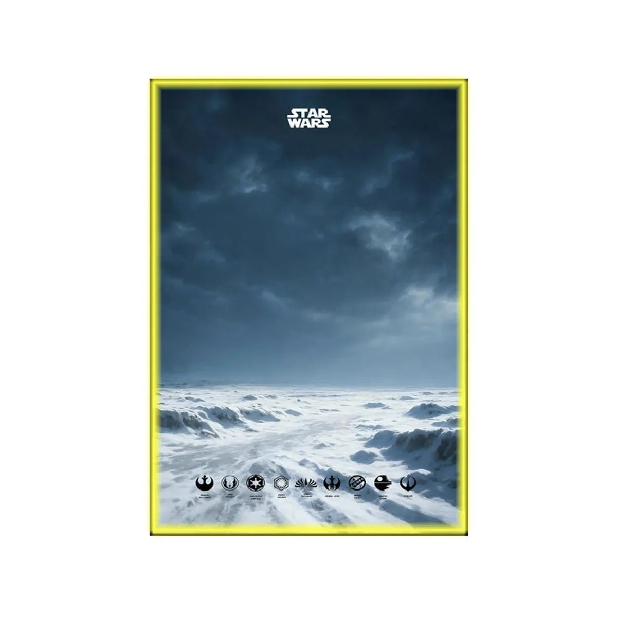 Wall Display Frame Compatible with LEGO® Star Wars™ AT - AT Walker 75288 Style A - brickzonehub