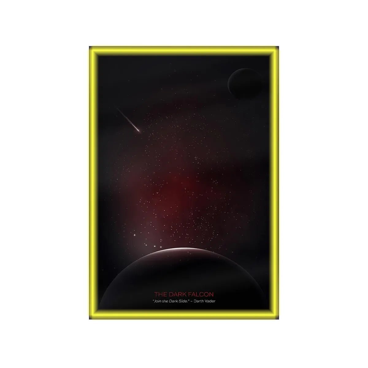 Wall Display Frame Compatible with Lego® Star Wars™ Millennium Falcon™ 75389 Style B - brickzonehub