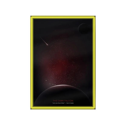 Wall Display Frame Compatible with Lego® Star Wars™ Millennium Falcon™ 75389 Style B - brickzonehub