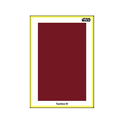 Wall Display Frame Compatible with LEGO® Star Wars™ Tantive IV™ 75244 Style A - brickzonehub