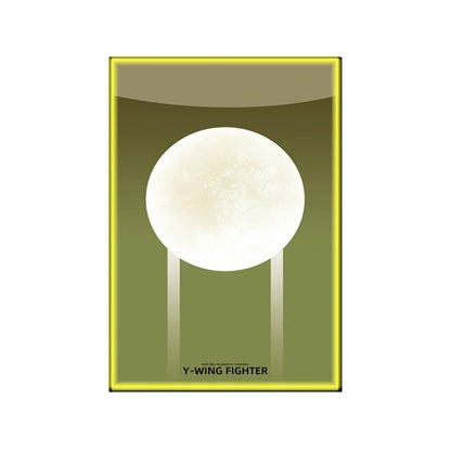 Wall Display Frame Compatible with LEGO® Star Wars™ Y - Wing Starfighter™ 75181 Style A - brickzonehub