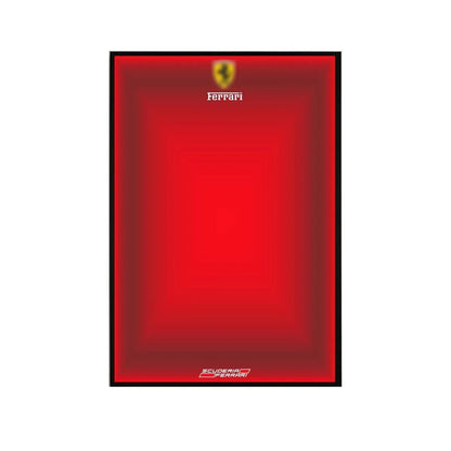 Wall Display Frame Compatible with LEGO® Technic™ Ferrari Daytona SP3 42143 Style B - brickzonehub
