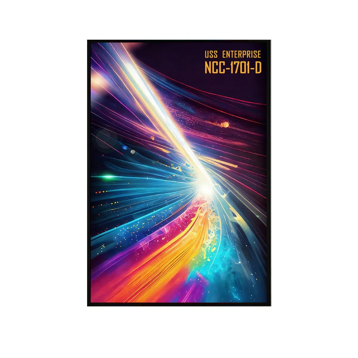 Wall Display Frame Compatible with LEGO® USS Enterprise NCC - 1701 - D™ 10365 - brickzonehub