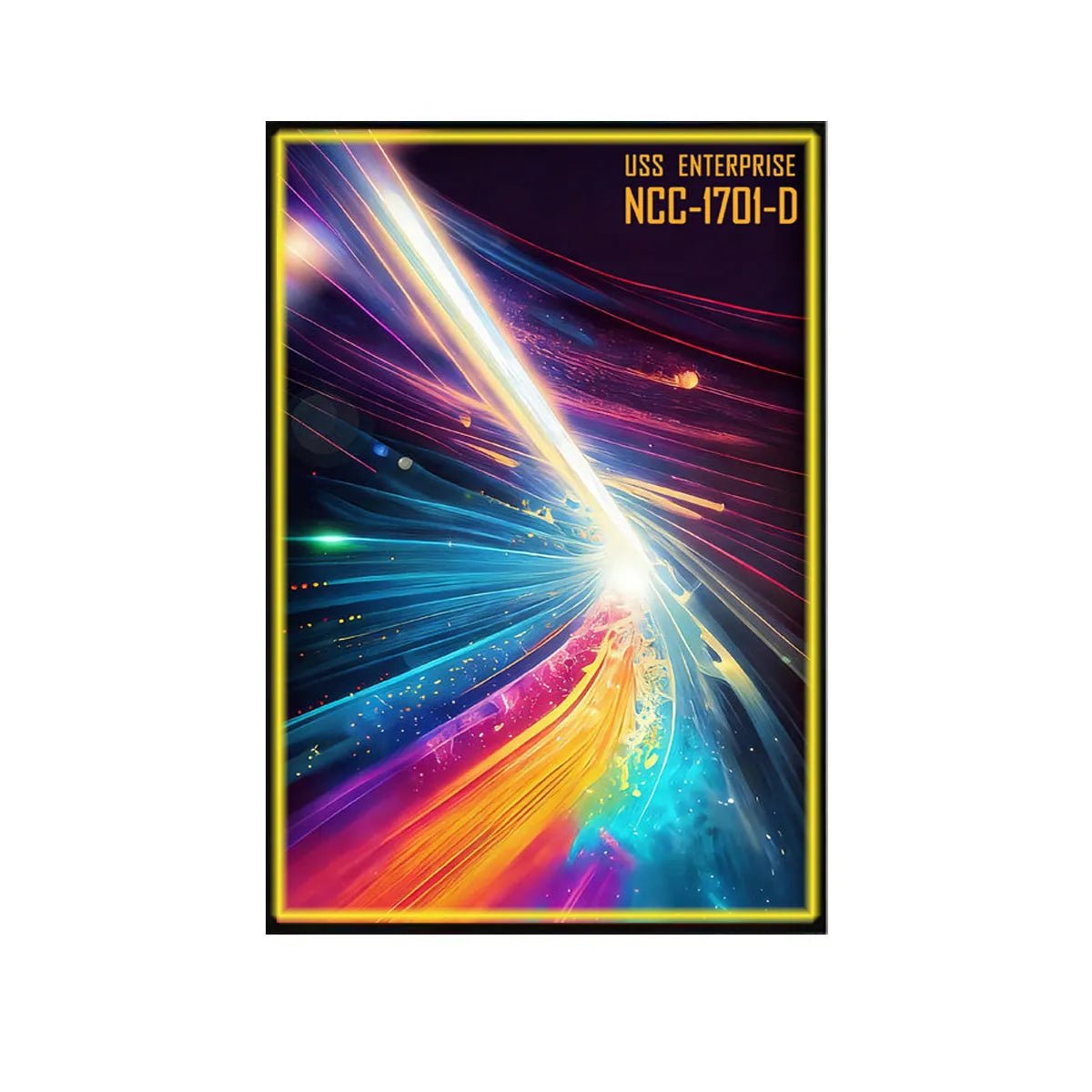 Wall Display Frame Compatible with LEGO® USS Enterprise NCC - 1701 - D™ 10365 - brickzonehub